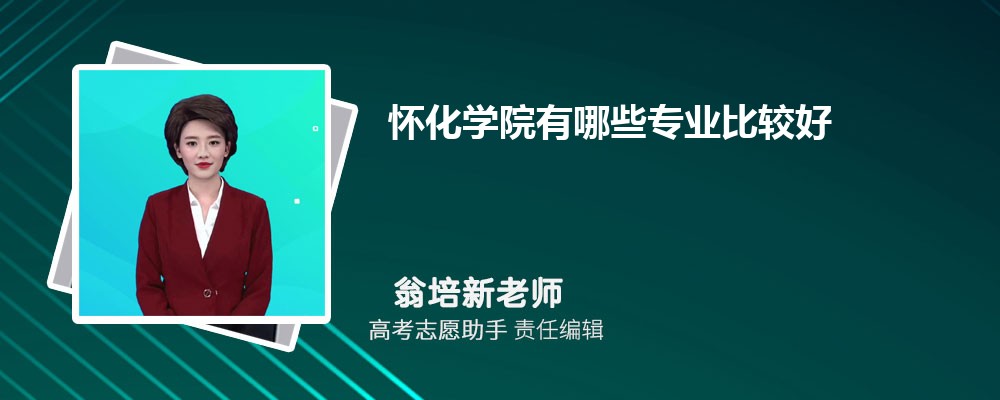 怀化学院有哪些专业2024招